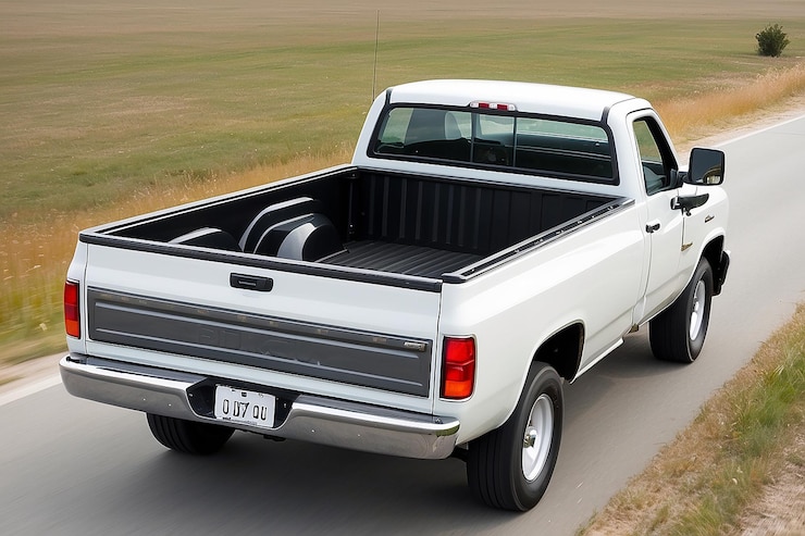 Photo pickup truck both direction