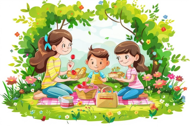 Picnic in the Garden