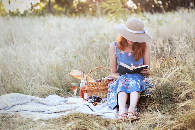 Picnic in the meadow