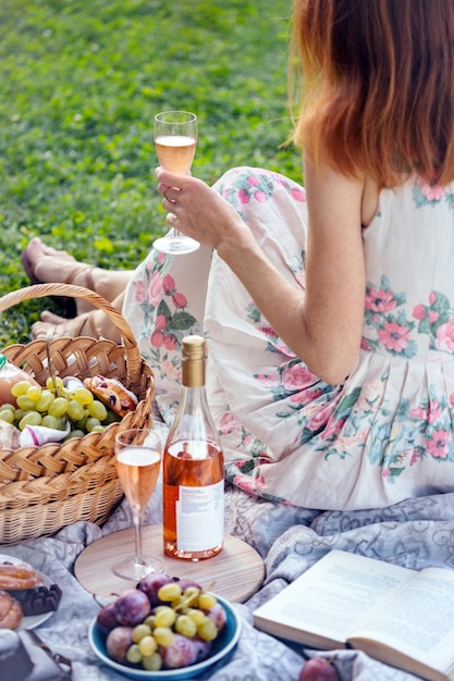 Picnic in the meadow