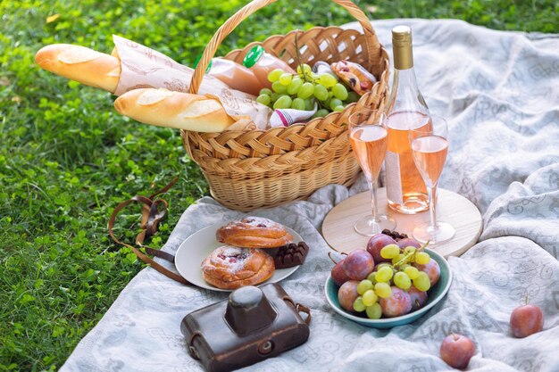 Picnic in the meadow