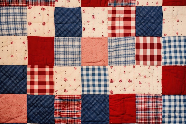 Photo picnic quilt pattern patchwork furniture bed