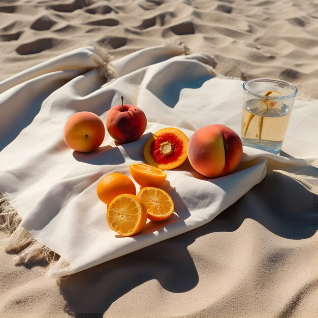 Picnic refreshment fruits