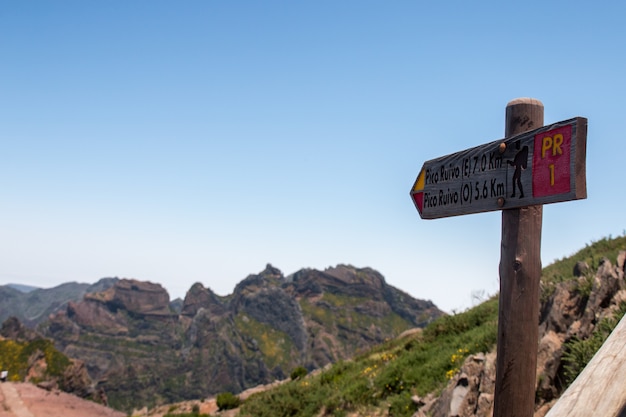 Punto di vista di pico do arieiro