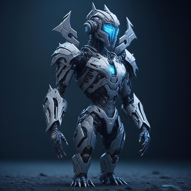 pics design ai robot future warrior