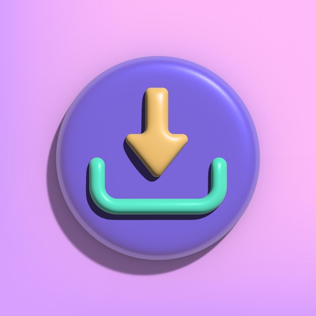 Pictogram downloaden in 3d