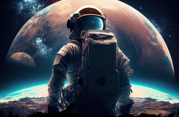 Picture of astronaut