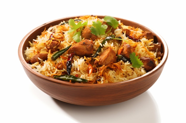 a picture of biryani
