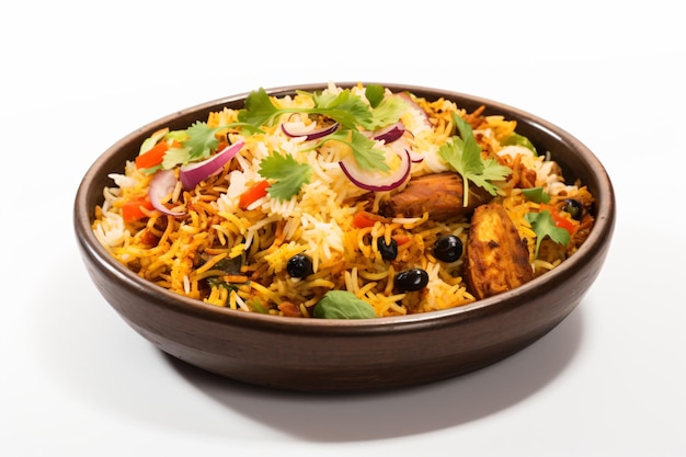 a picture of biryani