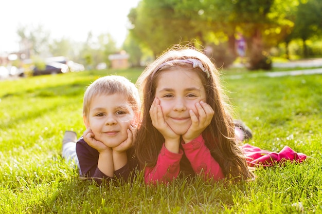 Picture of brother and sister