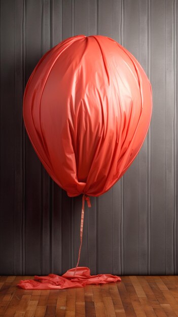 Foto foto mentre cattura un palloncino