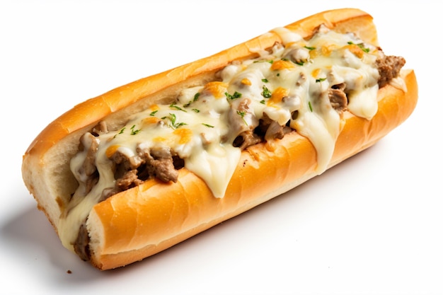 a picture of cheesesteak