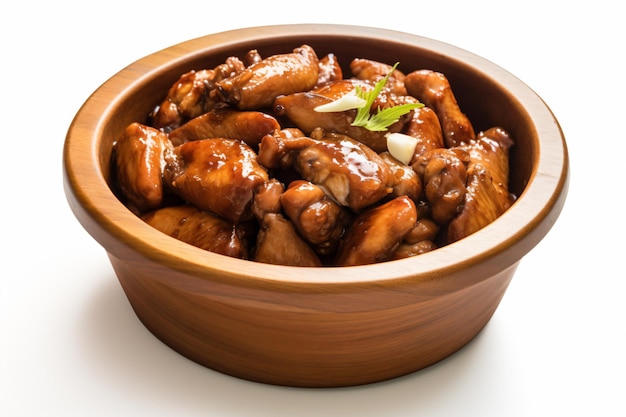 a picture of chicken adobo