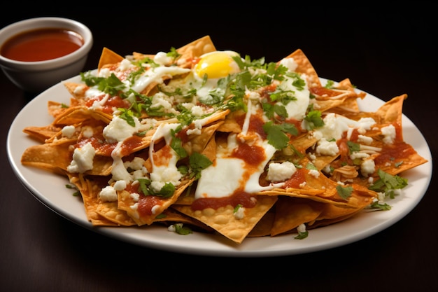 A picture of Chilaquiles