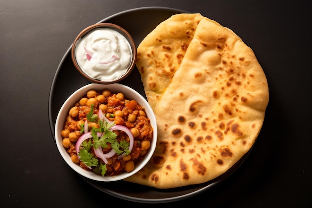 Photo picture of chole bhature