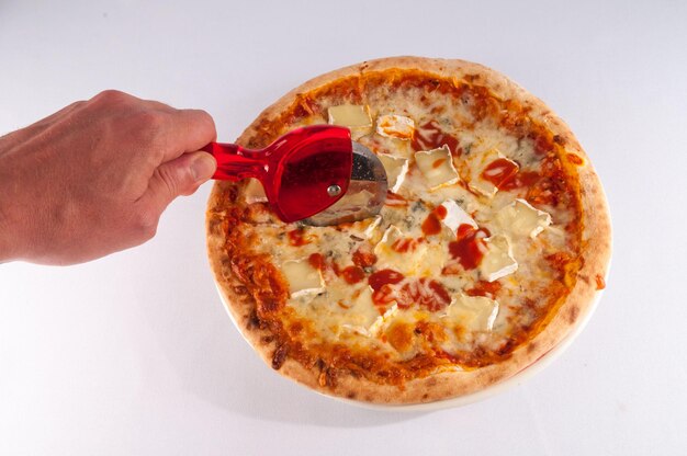 Picture of a Classic Italian Pizza Food