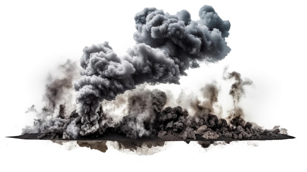 a picture of a cloud of smoke and a train with the word smoke on it.