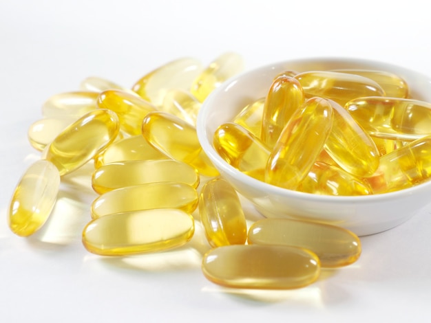 Picture of cod liver oil omega 3.