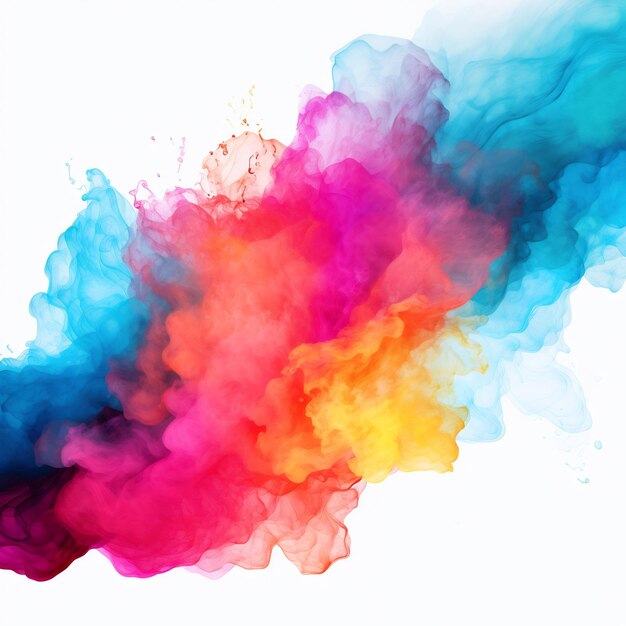 a picture of colorful powder that has purple and blue colors