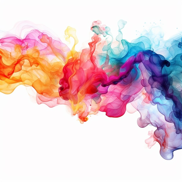 A picture of colorful smoke with the word " colors " on it.