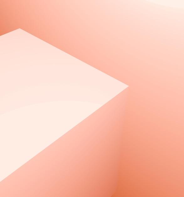 a picture of a cube with a pink background