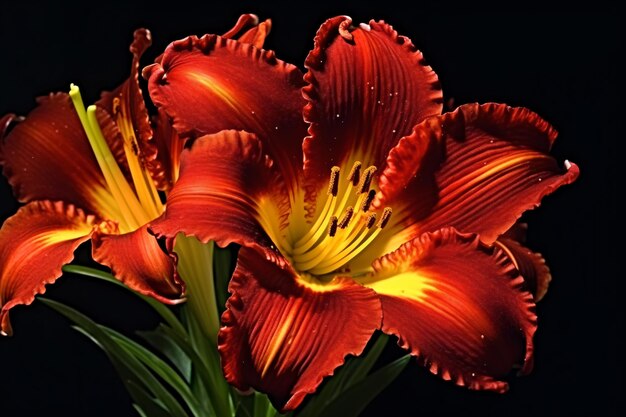 A picture of daylily flower