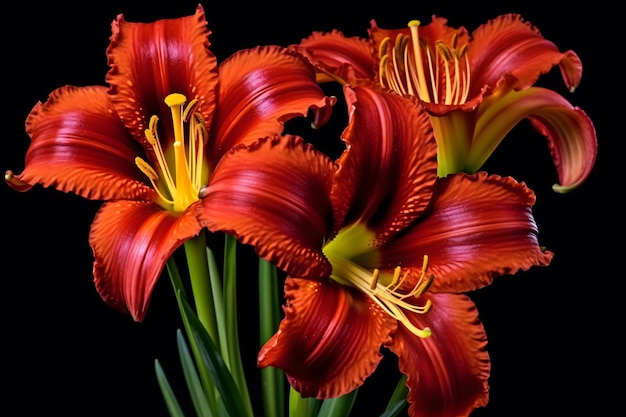 A picture of daylily flower