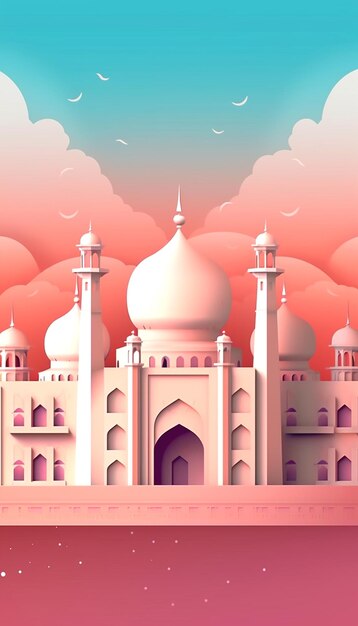 picture depicting a mosque