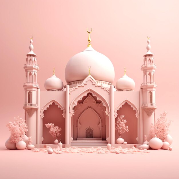 picture depicting a mosque