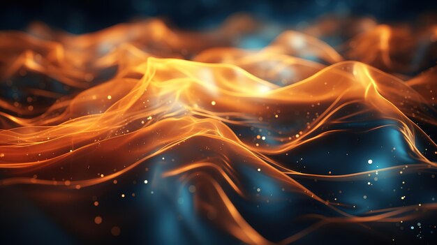 A picture of a fire with flames and a blue background