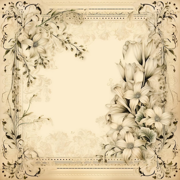 a picture of flowers and a frame with a frame that says quot lily quot