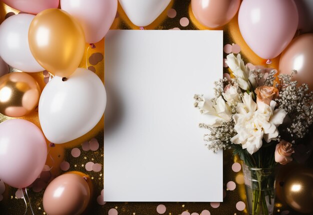 a picture of flowers and a picture of a white frame with pink and gold flowers