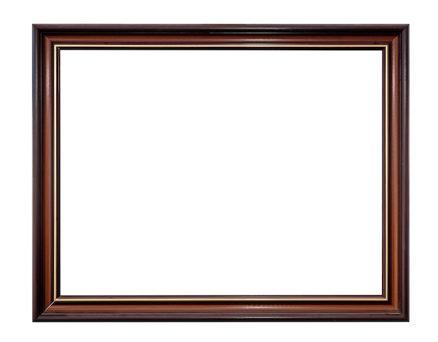 Photo picture frame isolated on white