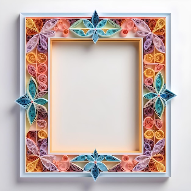 Picture frame quilling