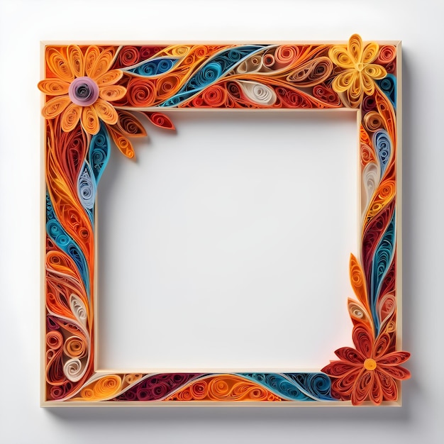 Picture frame quilling