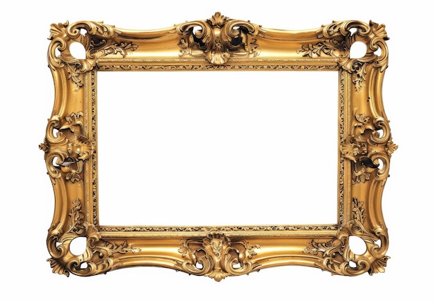picture frame set isolated on white background