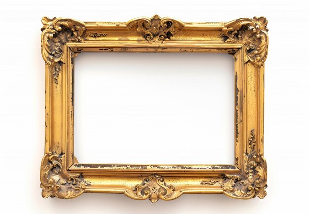 picture frame set isolated on white background