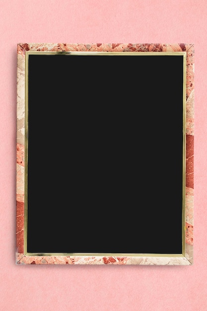 Photo picture frame on a wall