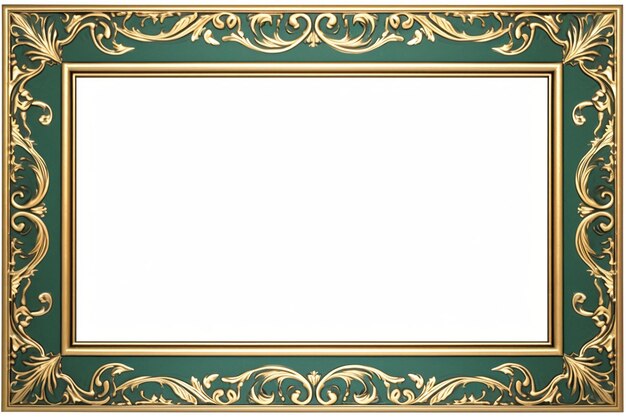 Photo picture frame on a white background