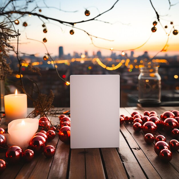 Foto cornice con noci di pino texture natalizia festosa su sfondo di colori pastello generato da ai