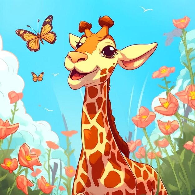 Photo picture of giraffe