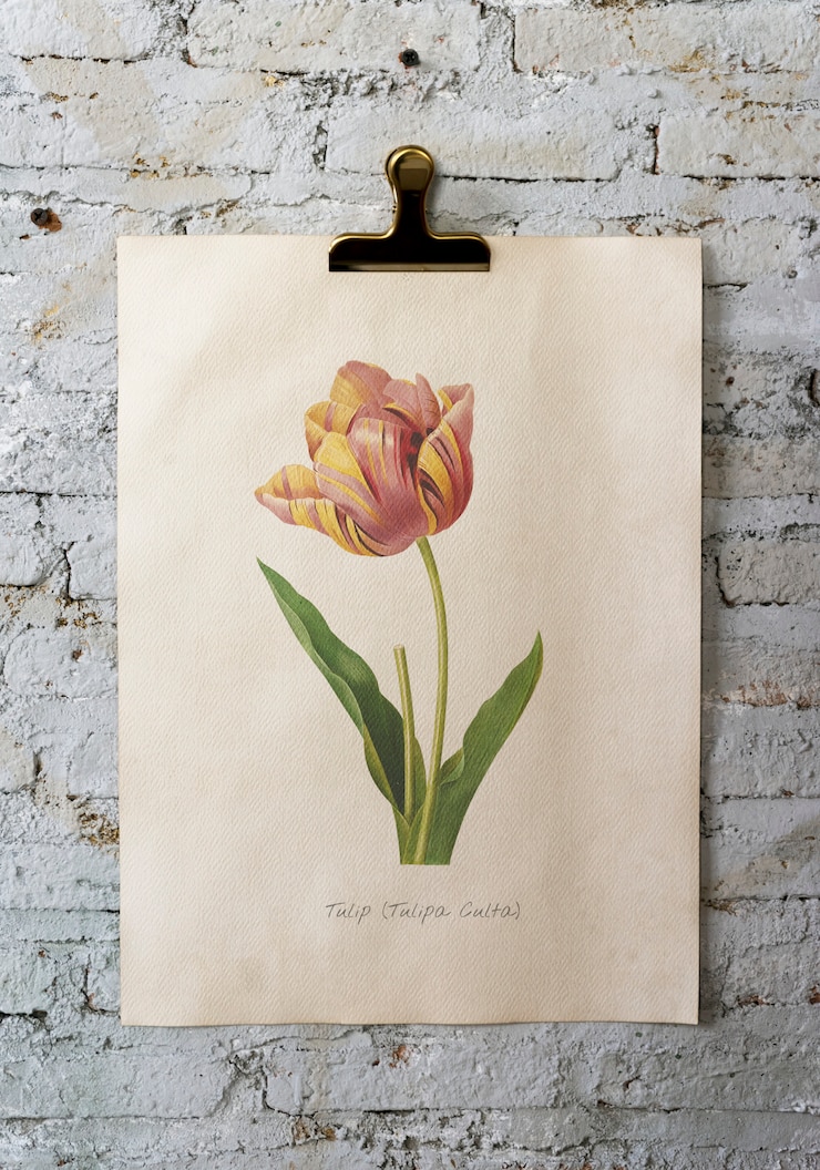 Photo picture go hand drawing flowers collection in a frame