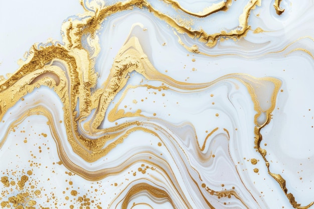 a picture of a gold and white liquid with the words quot gold quot on it