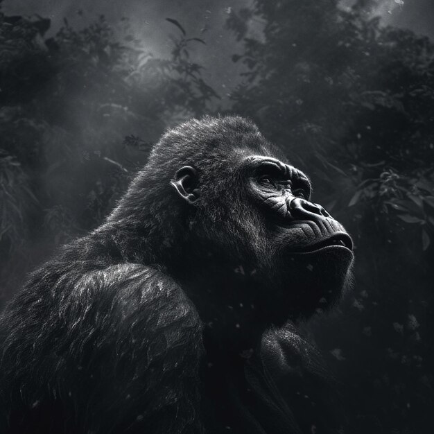 Foto immagine di gorilla