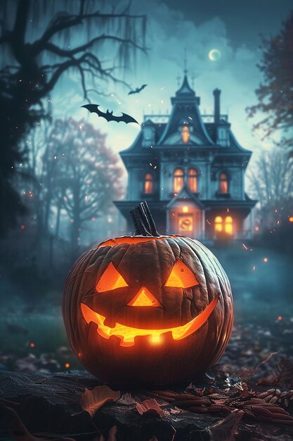 Foto immagine del felice giorno di halloween