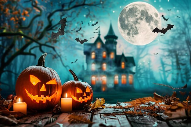 Foto immagine del felice giorno di halloween