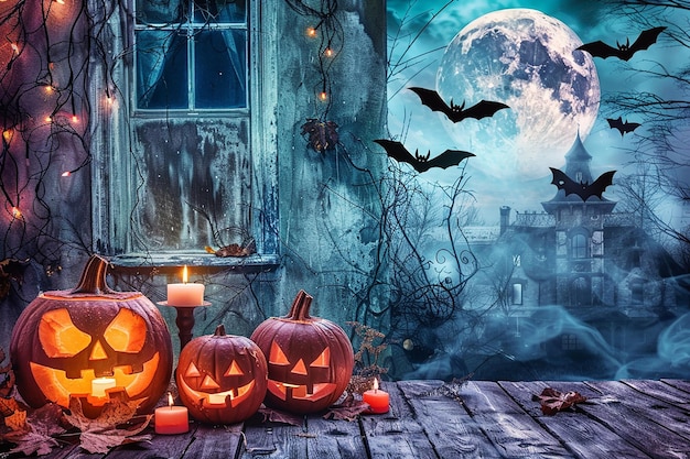 Photo picture of happy halloween day