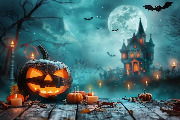 Foto immagine del felice giorno di halloween