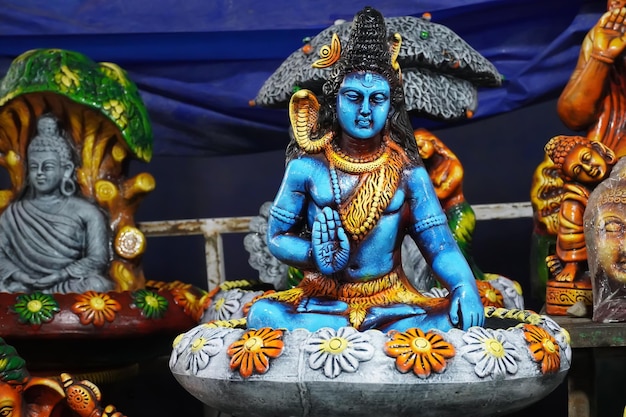 Изображение индийского бога Шивы