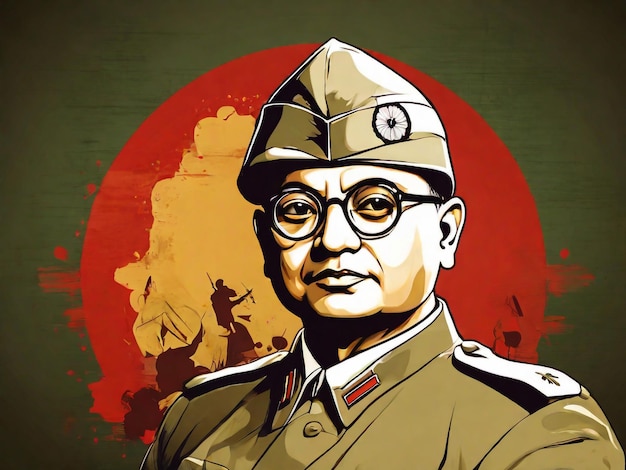 a picture of a man with glasses and a red circle on the front